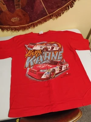 Read AD! Vintage Kasey Kahne Chase Authentics NASCAR Racing T Shirt Dodge Tee - Image 1 of 4