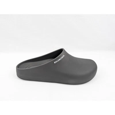 Balenciaga Piscina Cerrada Logo Toboganes en Negro/Blanco BNWB 44 Foto 1 de 4