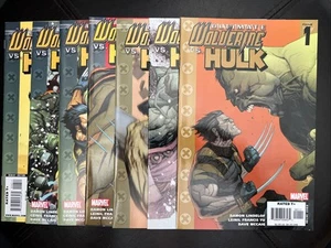 Set 1-6 + Bonus Ultimate Hulk Vs Wolverine Marvel Comics 2006 - Imagen 1 de 15