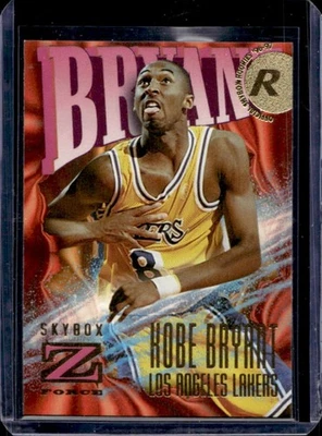1996-97 Skybox Z-Force Kobe Bryant Rookie RC #142 Lakers - Image 1 of 2