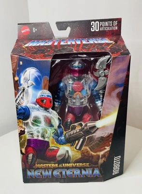 "Figura de acción Masters of The Universe Masterverse MOTU nueva Eternia ROBOTO 7"" nueva" Foto 1 de 4
