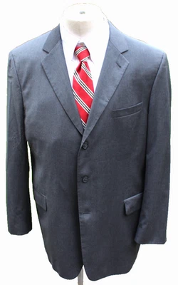 Traje Jos A Bank Signature Collection 3 Btn 2 Piezas Hombre 46L Plisado 38x33 Gris Foto 1 de 4