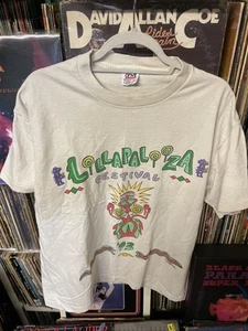 Vintage 1993 Lollapalooza Concert T-Shirt Primus, Tool, Alice In Chains Anvil - Picture 1 of 11