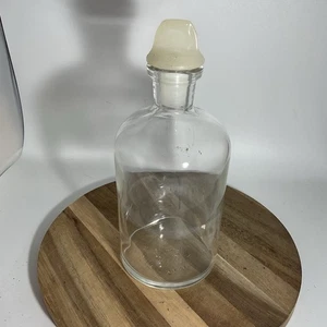 "Tapón de plástico para botella de boticario de vidrio Pyrex 7,5""" - Imagen 1 de 5
