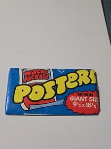 1974 Topps WACKY PACKAGES POSTERS Unopened Wax Pack - Picture 1 of 6