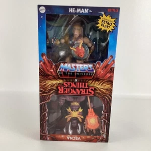 Masters Of The Universe He-Man Stranger Things Action Figure Vecna Retro Mattel - Picture 1 of 9