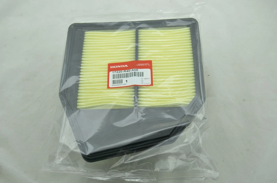 17220-R40-A00 GENUINO HONDA 2008-2012 ACUERDO 4CYL FILTRO DE AIRE ((GENUINO HONDA)) Foto 1 de 3