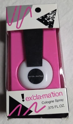 Coty! Fragancia floral Exclamation Colonia Spray .375 fl oz Nuevo en caja Paquete Uso Foto 1 de 4