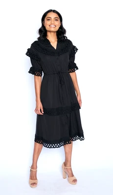 Black Dress - RRP 249 - Size 16 - New with Tags - Moira Muse — 第 1/4 张图片