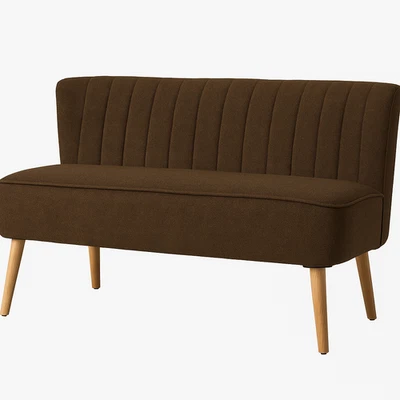 Polsterstoff Möbel Webstoff Struktur  Braun | weich & fleckabweisend | Meterware - Bild 1 von 4