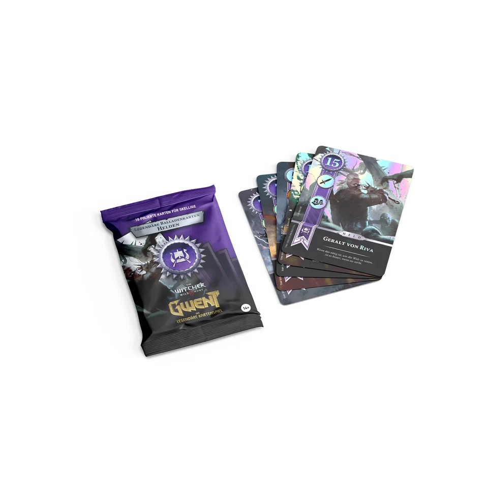 Gwent Legendäre Balladenkarten Helden Skellige Booster - Bild 1 von 1