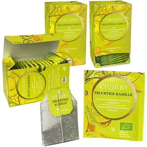 Creano Bio Tee FRUCHTIGE KAMILLE, teemischung, 3er-Set, - Bild 1 von 12