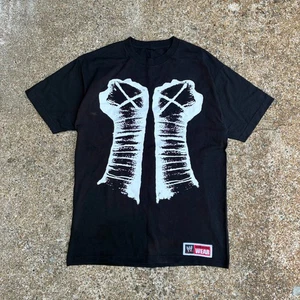 Vintage CM Punk Straightedge WWE Shirt Men Large Black Cotton Wrestling Hardcore - Bild 1 von 10