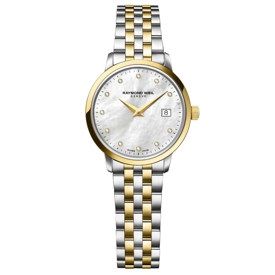 Часы Raymond Weil Toccata. Дамы бриллиант двухцветный браслет часы подержанный V6 - Изображение 1 из 1