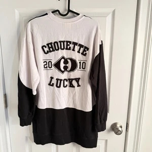 Lucky Chouette Sweatshirt Mens Graphic Shirt Free Size Korea Streetwear XL - Picture 1 of 6