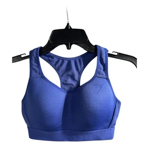 Gymshark Womens Lightweight Sports Bra High Support Size Small Blue Gym Training - Picture 1 of 5