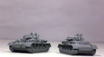 2 X CTS 1/32 масштаб немецкий Panzer IV танки (для 54 мм солдат) - Изображение 1 из 4