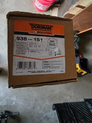 Eje de transmisión Dorman 938-151 para Dodge Nitro 07-11 Foto 1 de 2