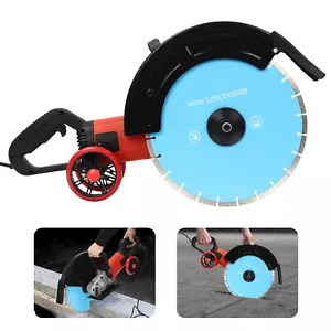 Concrete Saw Cut Off Cutter Paving Cutter with 350mm Diamond Cutting Disc 4000W - Picture 1 of 24