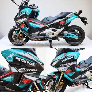 HONDA FORZA750 Motorcycle Petronas Graphic Decal Set Sticker kit - Bild 1 von 20