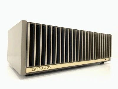 QUAD 405 Stereo Power Amplifier 100+100W RMS Hi End Vintage 1978 Work Good Look - Immagine 1 di 4