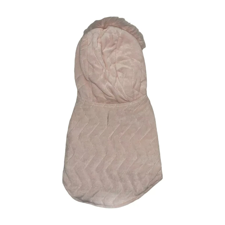 TOP PAW Pink Fur Coat Outerwear For Dogs S, M, L NEW - Image 1 of 1