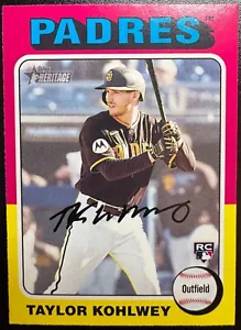 Taylor Kohlwey #154 [Rookie] 2024 Topps Heritage - Picture 1 of 1