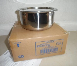 Tramontina Utsava 2.4 Qt Tri-Ply Clad Stainless Steel Tope Patila Small Pot +Lid - Picture 1 of 11