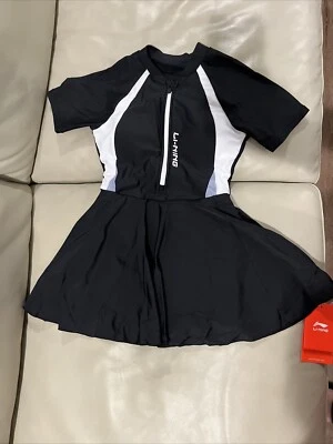 Girls swimsuit size 7/8 New Black - Image 1 of 4