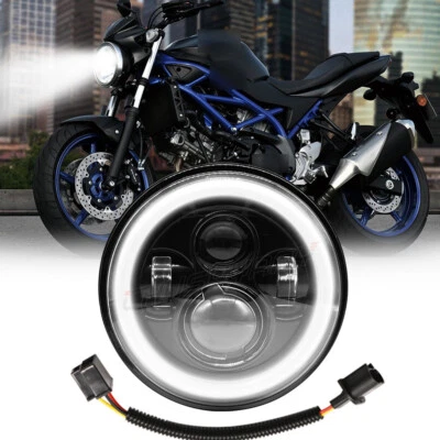 Faro LED DRL de 7 pulgadas para Kawasaki VN Vulcan 500 750 800 900 1500 1700 Foto 1 de 4