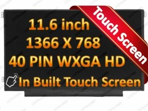 B116XAK01.1 B116XAK01.2 HD 1366*768 WXGA 11.6'' 40pin NEW LCD LED TOUCH Screen - Picture 1 of 7