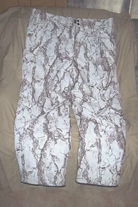 Mens 2X Snow Camo Pants Insulated Hunting Pants Waterproof Camo Natural Gear  - Picture 1 of 7