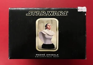 Star Wars Collectible Bust Padmé Amidala 2002 w/ Certificate of Authenticity! - Picture 1 of 4