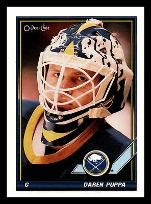 1991-92 O-Pee-Chee Daren Puppa #333 Buffalo Sabres Mint - Image 1 of 2