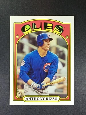 2013 Topps 1972 Topps Minis #TM-12 Anthony Rizzo - Chicago Cubs - Image 1 of 2