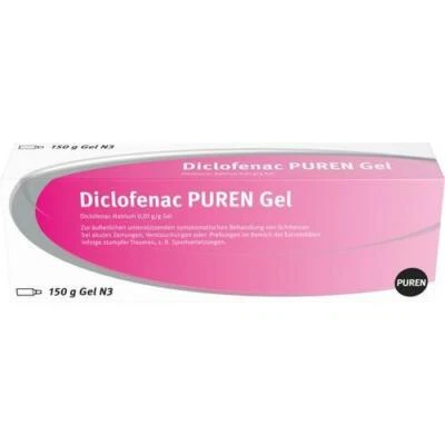 PUREN PHARMA GMBH & CO. KG DICLOFENAC PUREN Gel 150 g PZN 11354155