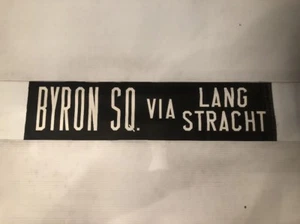 Aberdeen Leinen Bus Rollo 704 60-70’s 30” - Byron Square Via Lang Stracht - Bild 1 von 3