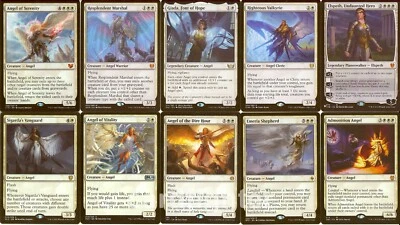 Custom Angel Tribal Commander EDH Deck - Giada, Font of Hope - MTG Magic Cards - Image 1 of 4