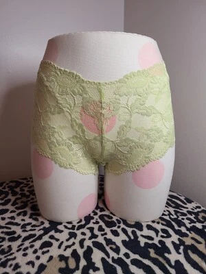 Nuevo Panty Tanga Vintage VS Angels Encaje Pequeño ♡ Sorbete de Lima Foto 1 de 4