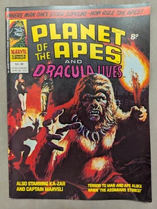 Planet der Affen und Dracula lebt Nr. 89, 30. Juni 1976, Marvel UK - Bild 1 von 2
