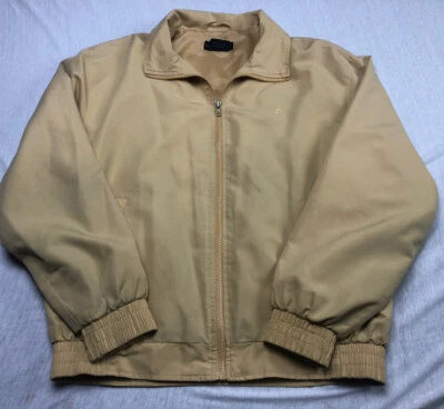 Chaqueta Suéter Pierre Cardin Logo Cremallera Completa Color Crema Talla Pequeños Bolsillos Foto 1 de 4