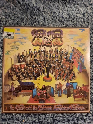 Procol Harum Live w/ Edmonton Symphony Orchestra. Record Album Vinyl LP. SP-4335 - Imagem 1 de 4