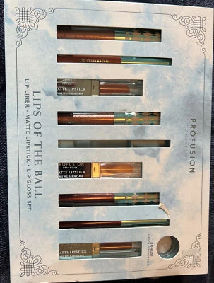 Profusion Cosmetics Lips of the Ball Lip Liner Matte Lipstick Lip Gloss Gift Set - Image 1 of 2