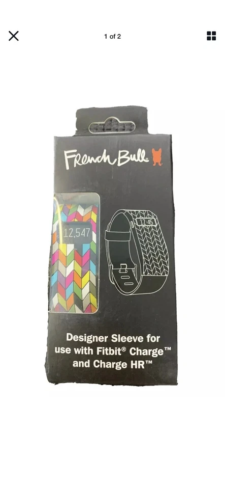 FRANCH BULL DESIGNER FUNDA PARA USAR CON FITBIT CARGA Y CARGA HR Nueva Caja Abierta Foto 1 de 4
