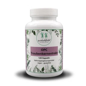 OPC Traubenkernextrakt 600mg ohne Füllstoffe hochdosiert vegan - Bild 1 von 3