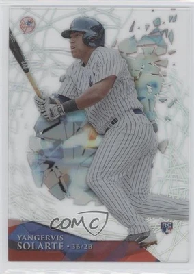 2014 Topps High Tek Shattered Glass Pattern Yangervis Solarte #HT-YS Rookie RC - Image 1 of 2