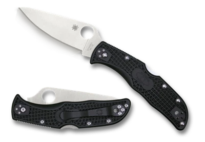 Spyderco Knives Endela Lockback Black FRN VG-10 Stainless C243PBK Pocket Knife - Image 1 of 4