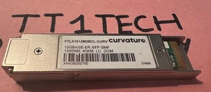 Curvature XFP FTLX1612M3BCL 10GBASE-ER SMF 1550nm 40km LC DOM Optical - Picture 1 of 1