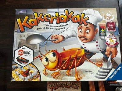 Ravensburger Kakerlakak - vollständig mit Hex Bug Nano Brettspiel Gesellschaft - Bild 1 von 4