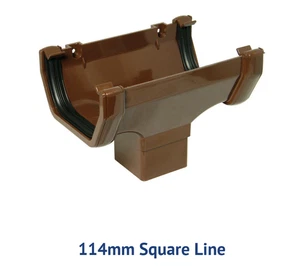 FloPlast Square Line Gutter - Picture 1 of 46